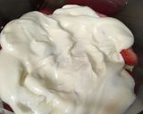A picture of step 7 of Easy Strawberry Cheesecake Trifle.