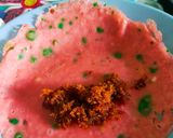 Foto langkah ke 4 dari resep Dadar gulung warna warni.