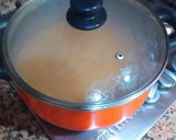 Foto del paso 10 de la receta: Cazuela de bonito con fideos gordos y gambas