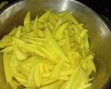 A picture of step 1 of Aam muraba.