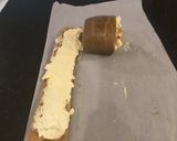 A picture of step 18 of Vertical Chocolate Layer Cake with French Vanikka Cream Frosting.