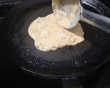 A picture of step 3 of Corn and Multigrain chilla.