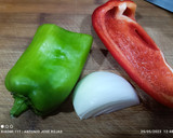 Foto del paso 1 de la receta: Habitas con verduras, morcilla y sobrasada