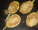 A picture of step 5 of Tawa baigun fry.