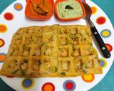 A picture of step 7 of Dosa Waffles With 2 Types Of Chutney ---- Spicy 🔥 Tomato 🍅 Onion 🧅 Chutney & Coconut 🥥 Chutney.
