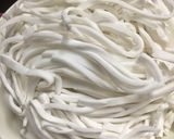 Hình bước làm 1 của món Bánh Canh Bột Mì Nấu Chay