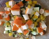 Foto del paso 4 de la receta Quinoa con surimi