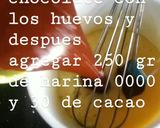 Foto del paso 3 de la receta: Brownie🖤