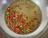 A picture of step 1 of Yum Woon Sen (Thai Glass Noodle Salad).