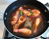 A picture of step 4 of Braised chicken drumsticks.