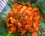 A picture of step 10 of Paneer Pollichathu.
