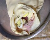 Foto del paso 1 de la receta: Calzon de jamón y queso