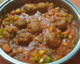Foto del paso 7 de la receta: Garbanzos con albóndigas en olla rápida, airfryer y cazuela