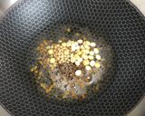 A picture of step 3 of Green Amaranth Leaves Kadhi.