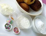 A picture of step 1 of Cake Truffle Balls Candy.