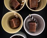 A picture of step 2 of Chocolate milk ice cubes with frothed milk [Ideal for kids].