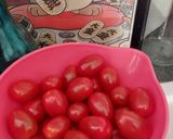 Une image de l'étape 1 de Mini-cappuccinos de tomate au jambon.