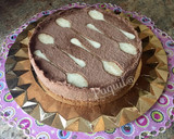 Foto del paso 10 de la receta: Tarta de arroz con leche y toque chocolateado🍚🍰