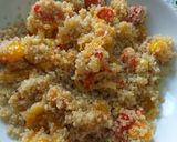 Foto del passaggio 7 della ricetta Quinoa con peperoni e porri