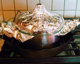 A picture of step 7 of A celebration of veggies: Mushroom dum biriyani.