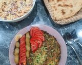 عکس مرحله 2 از دستور کوکو دم پیازچه
