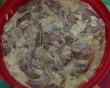 Mustáros- tejfölös -hagymás Csirkemell csíkok 🧄🧅🧀🍗😋 recept fázis 1 fotója
