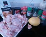 Foto del paso 1 de la receta: Alitas de pollo rebozadas al curry