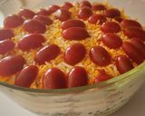 A picture of step 3 of Ranch Pasta Salad.