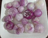 A picture of step 1 of Instant Onion Pickle.