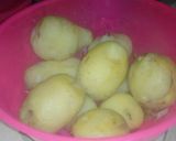 Foto del paso 1 de la receta: Ensalada de papa mayonesa y salchicha