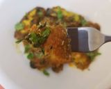 A picture of step 8 of Stuffed Banana Masala with Coconut stuffing.
