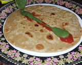 A picture of step 16 of Maggi Roll.