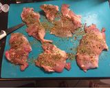 Majoránnás chilis csirkefalatok (gluténmentes) recept fázis 1 fotója