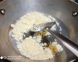 A picture of step 1 of Suji Modak.