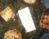 A picture of step 7 of Palak paneer❤.