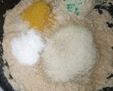 A picture of step 6 of Akara with okro powder.