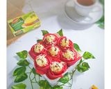 Foto langkah ke 5 dari resep Kue dadar gulung mawar.