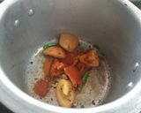 A picture of step 3 of Moong Dal with Spicy Onion.