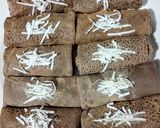Foto langkah ke 5 dari resep Dadar Gulung Coklat Isi Pisang Keju.