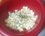 Foto del paso 7 de la receta: Habichuelas compuestas con carne de cochino, papas fritas y huevo duro