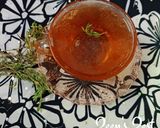 A picture of step 3 of Fresh Thyme Tea.