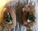 A picture of step 2 of California Farm Stuffed Pork Chops with Sundried Tomato.