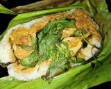 Foto langkah ke 10 dari resep Nasi bakar ayam cumi.