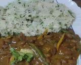 A picture of step 3 of Restaurant Style Rajma Masala with Jeera Rice.