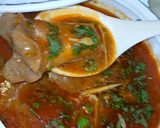 A picture of step 6 of Nali Nihari.