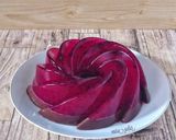 Foto langkah ke 7 dari resep Puding Buah Naga Lapis Coklat.