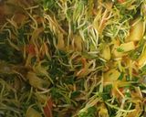A picture of step 3 of Methi ki sabji.