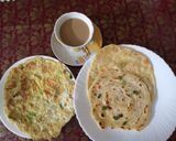 A picture of step 5 of Khasta masala lacha paratha.