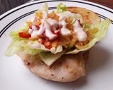Foto del paso 9 de la receta: Sándwich🍞🌶 de pollo🍗 asado y salsa de ajo🌰