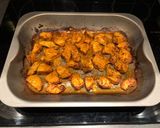 A picture of step 8 of Taouk Chicken.